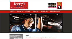 Desktop Screenshot of jerrysautoservice.com